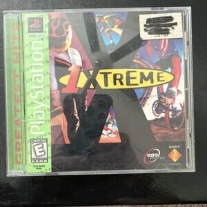 1 Extreme 1Extreme Playstation One (PS1 1996) Complete w/ Manual Tested Working